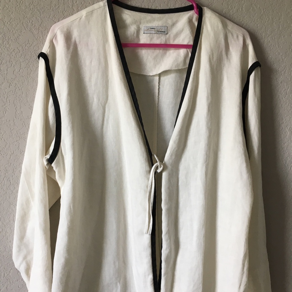 Lightweight linen jacket